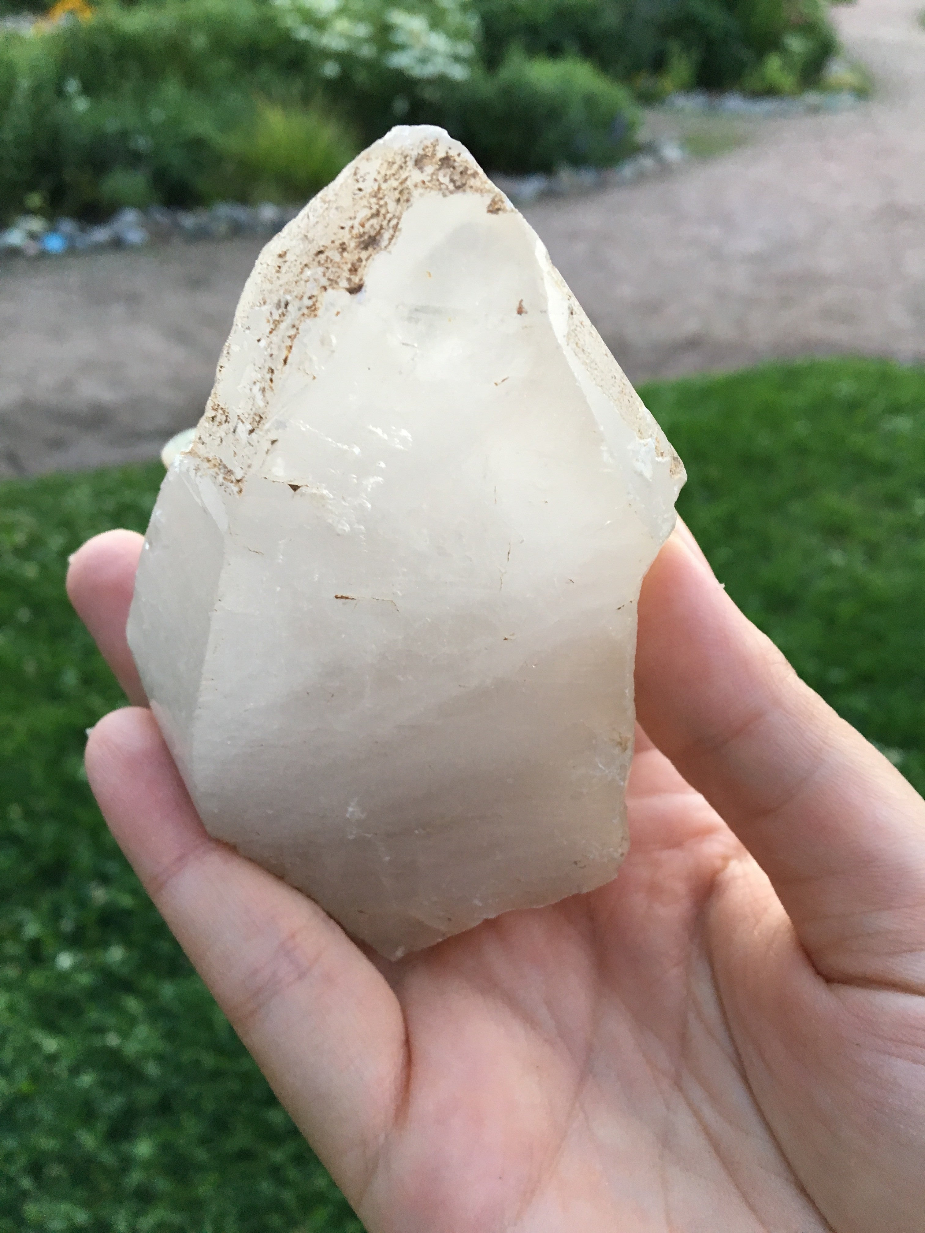 Beautiful piece of quartz crystal